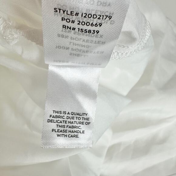 Lulus Loveliest Looks White Floral Jacquard Tie-Strap Midi Dress Medium NWT - Picture 13 of 13